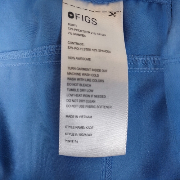 Figs Ceil Blue Kade Cargo - Picture 5 of 5